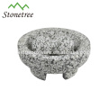 Cheap 3 leg footed marble and granite mortar and pestle